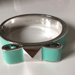 Kate Spade New York blue hinge bracelet
